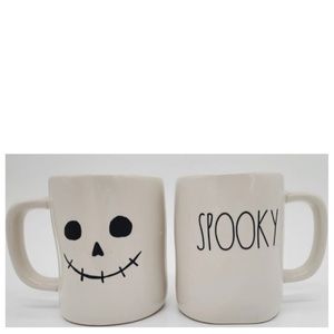 NEW Rae Dunn Spooky Mug Double Sided 👻